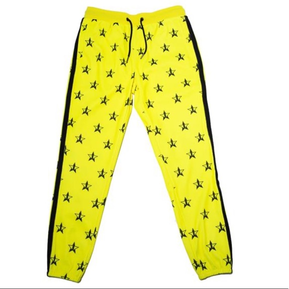 yellow star sweatsuit